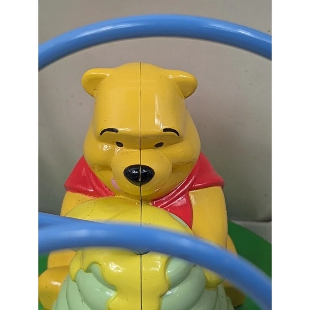 Disney Winnie Pooh Round Busy‎ Beehive Chaser Maze Baby Toy bee beads